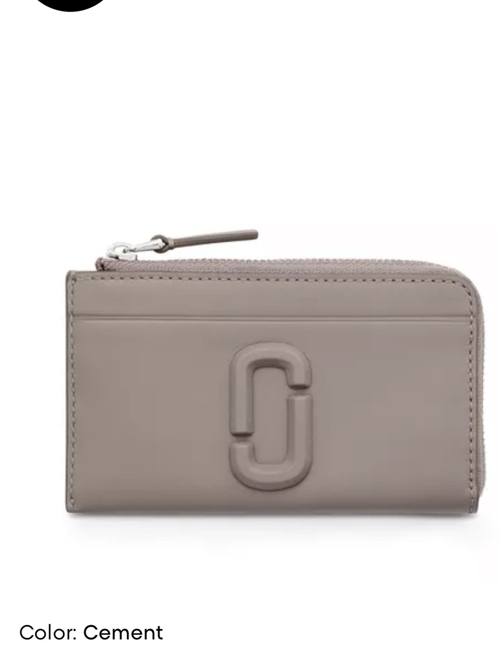 BRAND NEW- Marc Jacob’s Top Zip Multi Wallet. Cement